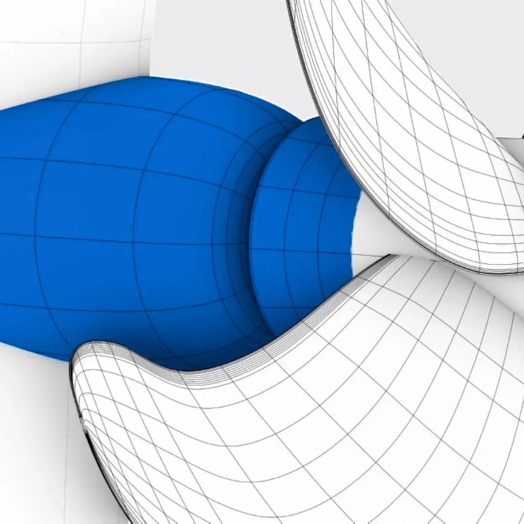 Rudder Bulb (ESD) reduces vortices behind the propeller for more efficient ship propulsion and lower emissions.